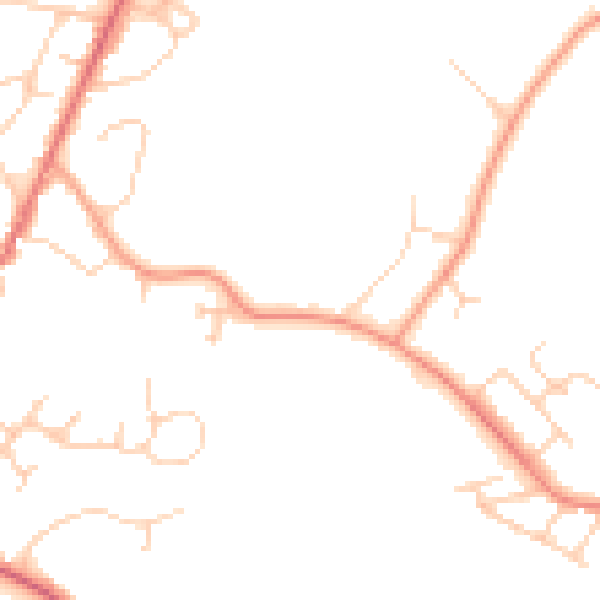 Daytime road noise heatmap for SL5 0AG