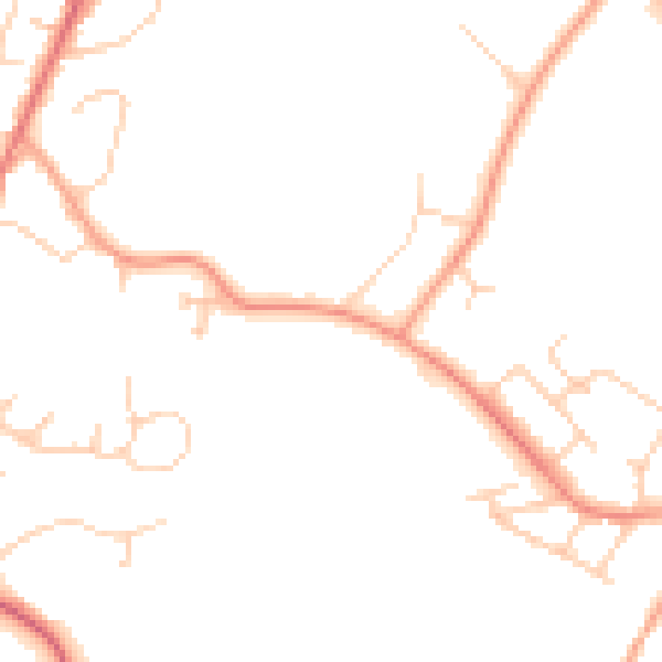 Daytime road noise heatmap for SL5 0AH