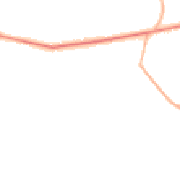 Night-time road noise heatmap for SL5 0AP