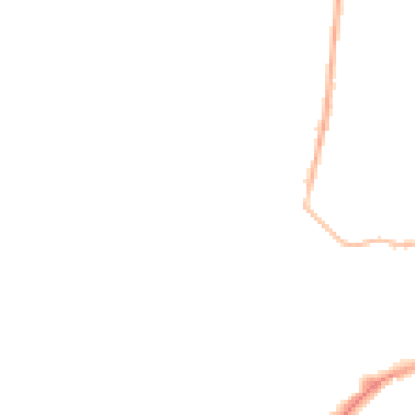 Night-time road noise heatmap for SL5 0DB