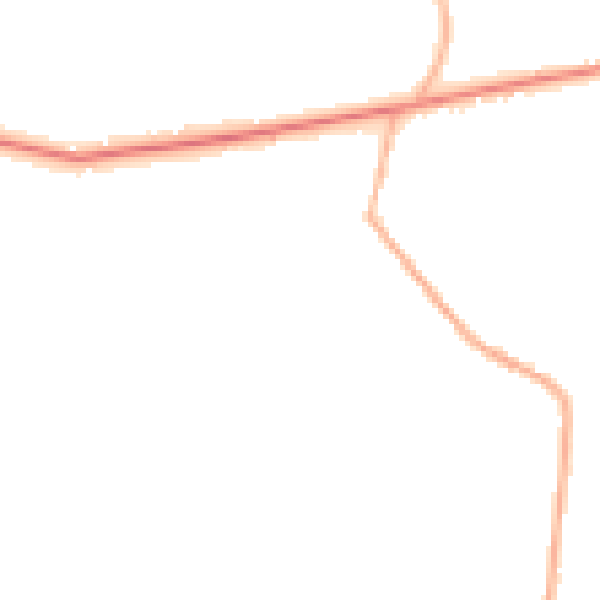 Night-time road noise heatmap for SL5 0FU