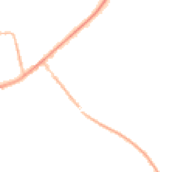 Night-time road noise heatmap for SL5 0HN