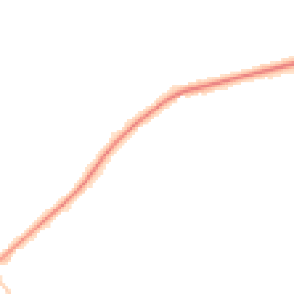 Night-time road noise heatmap for SL5 0LL