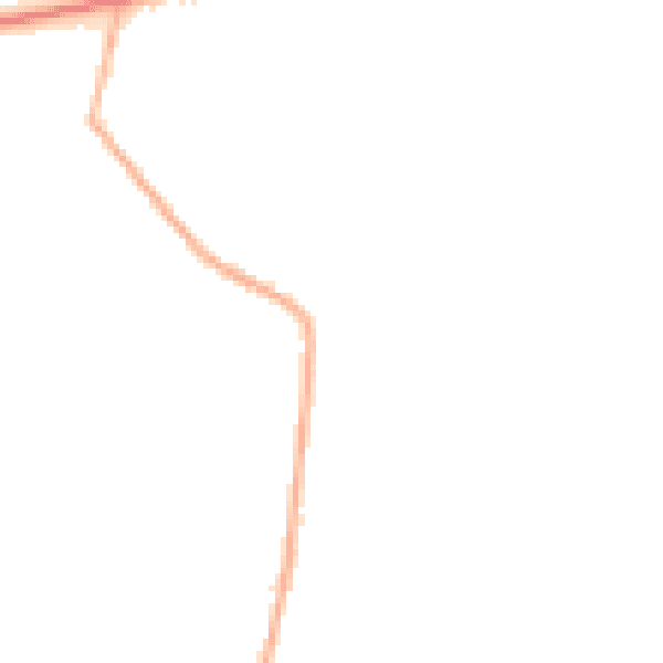 Night-time road noise heatmap for SL5 0LU