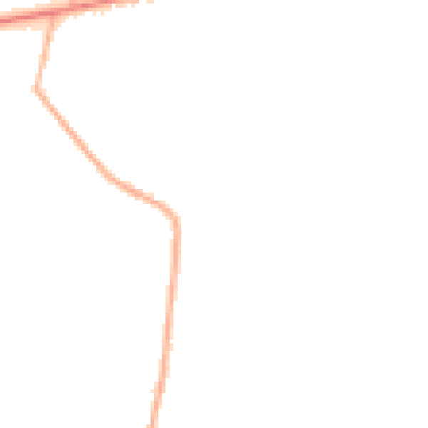 Night-time road noise heatmap for SL5 0LZ
