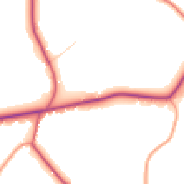 Daytime road noise heatmap for SL5 0PP