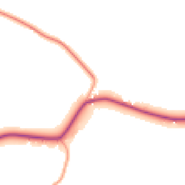 Daytime road noise heatmap for SL5 0PT