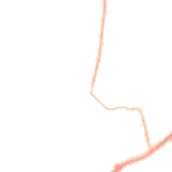 Night-time road noise heatmap for SL5 0QU