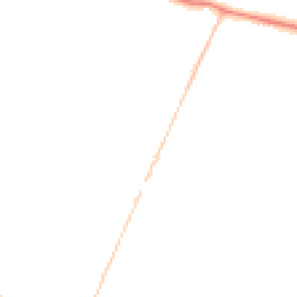 Night-time road noise heatmap for SL5 7AB