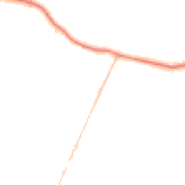 Night-time road noise heatmap for SL5 7BN