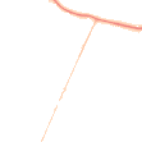 Night-time road noise heatmap for SL5 7BX