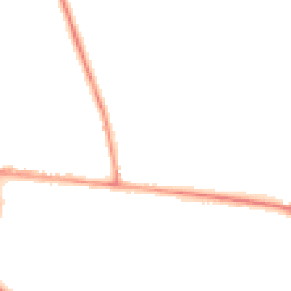 Night-time road noise heatmap for SL5 7EJ
