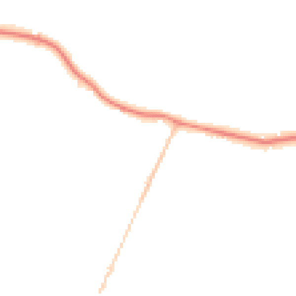 Night-time road noise heatmap for SL5 7JU