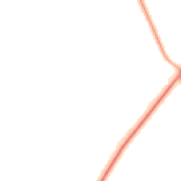 Night-time road noise heatmap for SL5 7NU
