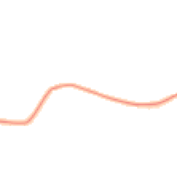 Night-time road noise heatmap for SL5 7SB