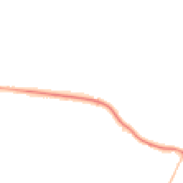Night-time road noise heatmap for SL5 7SJ