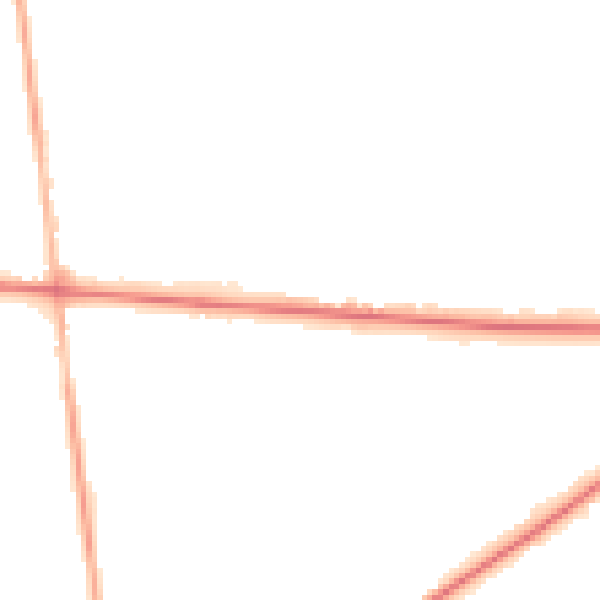 Night-time road noise heatmap for SL5 8DL
