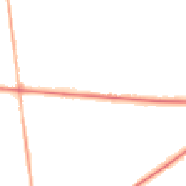 Night-time road noise heatmap for SL5 8DN