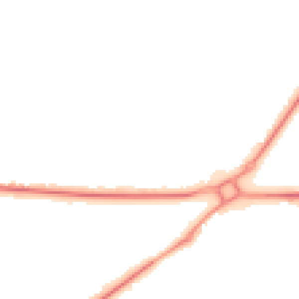 Night-time road noise heatmap for SL5 8TJ