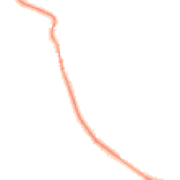 Night-time road noise heatmap for SL5 9BJ
