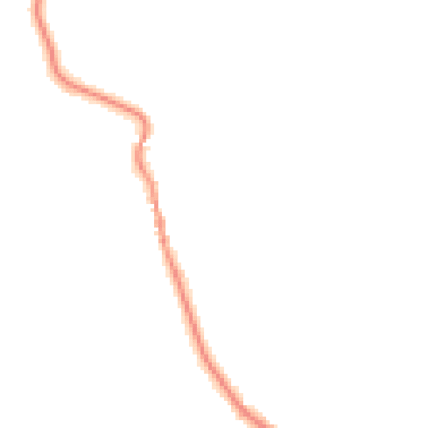 Night-time road noise heatmap for SL5 9DG
