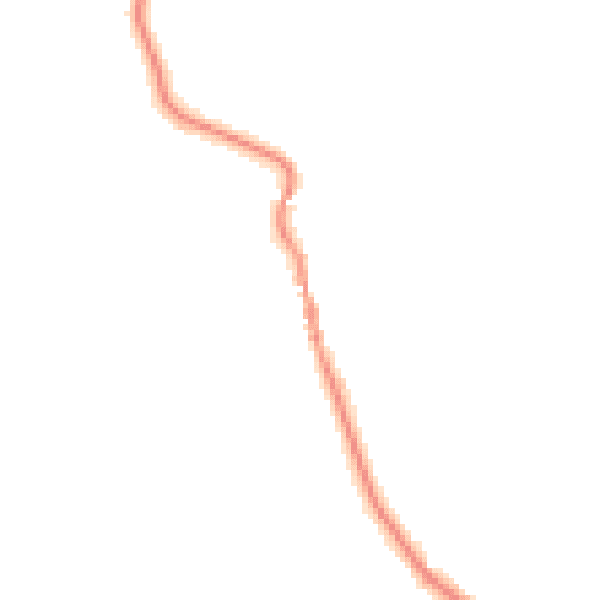Night-time road noise heatmap for SL5 9DL