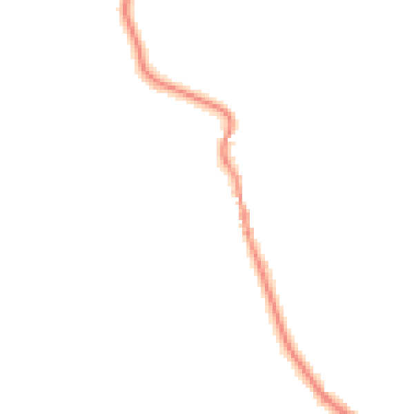 Night-time road noise heatmap for SL5 9DP