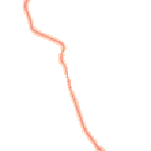 Night-time road noise heatmap for SL5 9DQ