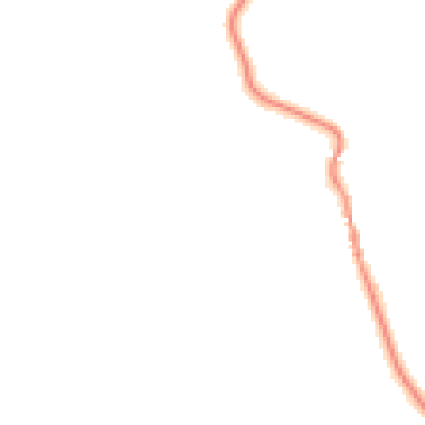 Night-time road noise heatmap for SL5 9EN
