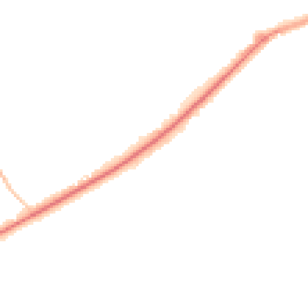 Night-time road noise heatmap for SL5 9FF