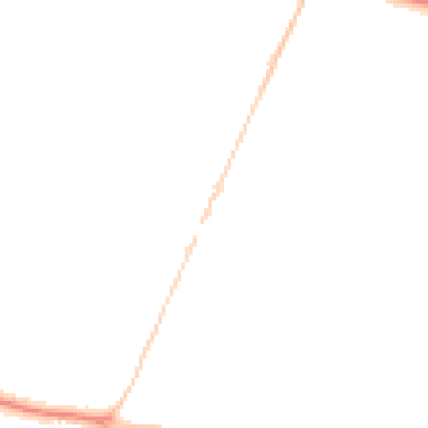 Night-time road noise heatmap for SL5 9NF