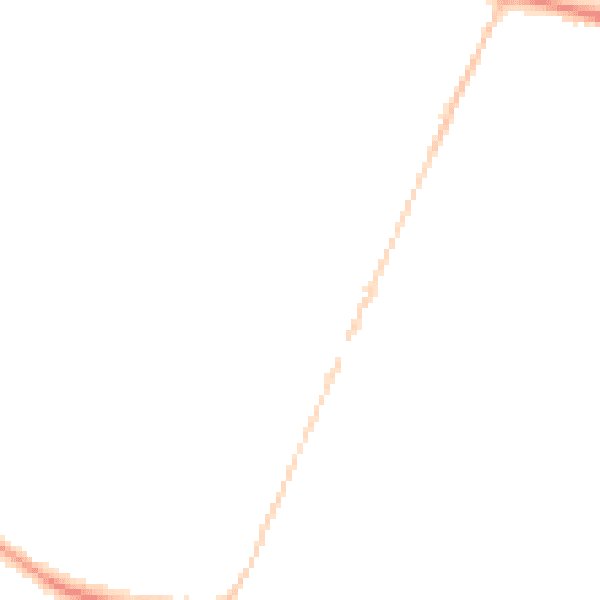 Night-time road noise heatmap for SL5 9NJ