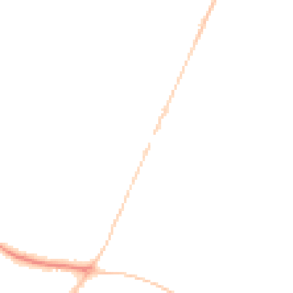 Night-time road noise heatmap for SL5 9PU