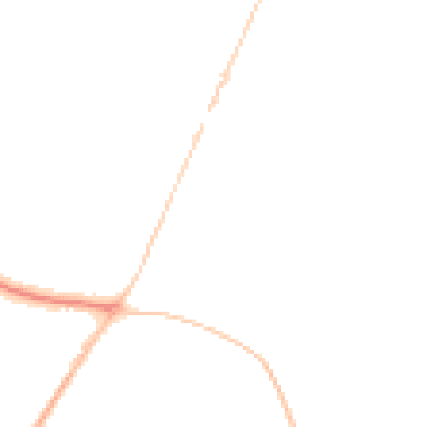 Night-time road noise heatmap for SL5 9TB