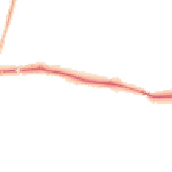 Night-time road noise heatmap for SL6 0AP