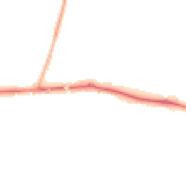 Night-time road noise heatmap for SL6 0AR