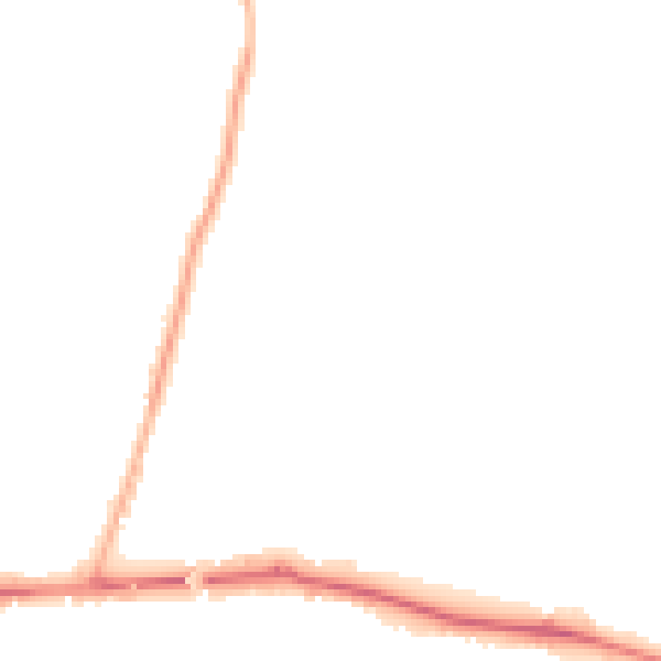 Night-time road noise heatmap for SL6 0BF