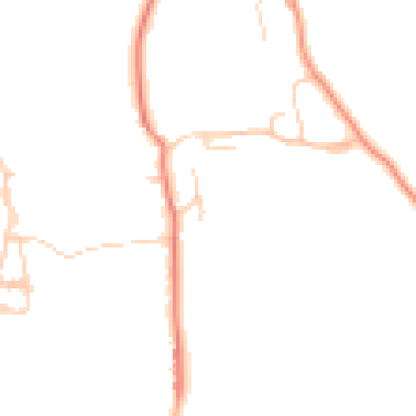 Daytime road noise heatmap for SL6 0DD