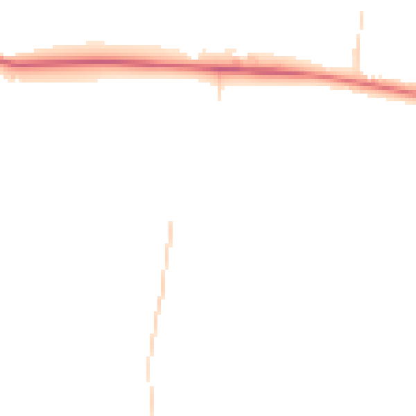 Night-time road noise heatmap for SL6 0DE