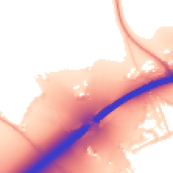 Daytime road noise heatmap for SL6 0EE
