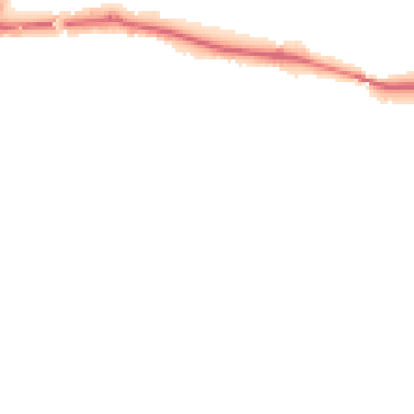 Night-time road noise heatmap for SL6 0EL