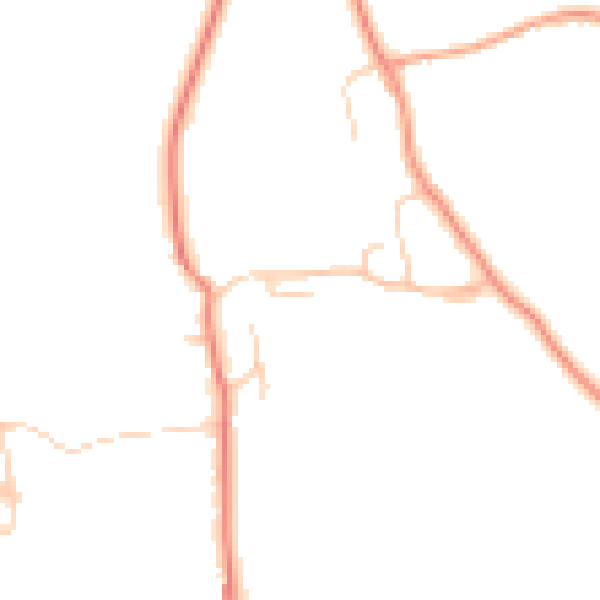 Daytime road noise heatmap for SL6 0EU