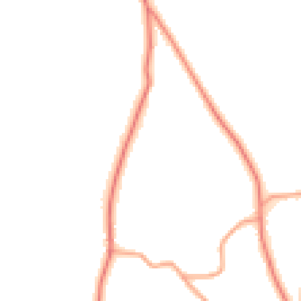 Daytime road noise heatmap for SL6 0HL