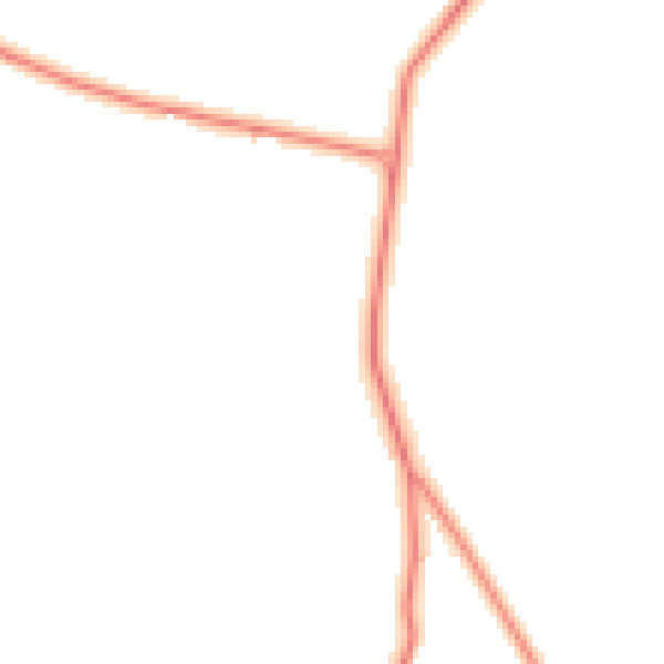 Daytime road noise heatmap for SL6 0HR