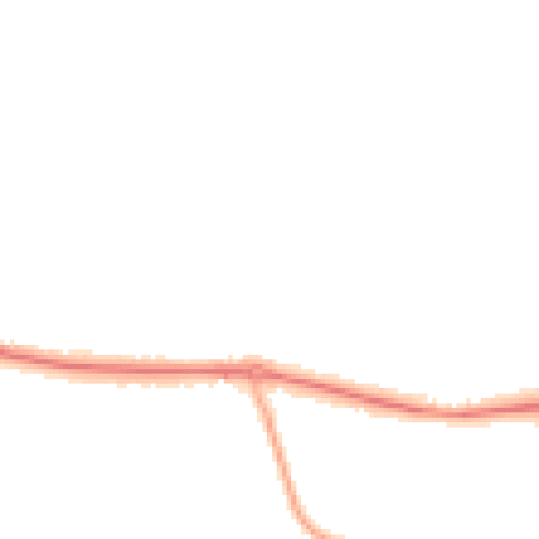 Night-time road noise heatmap for SL6 0JU