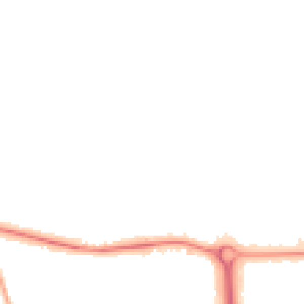 Night-time road noise heatmap for SL6 0LQ