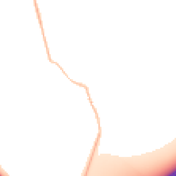 Night-time road noise heatmap for SL6 2AG