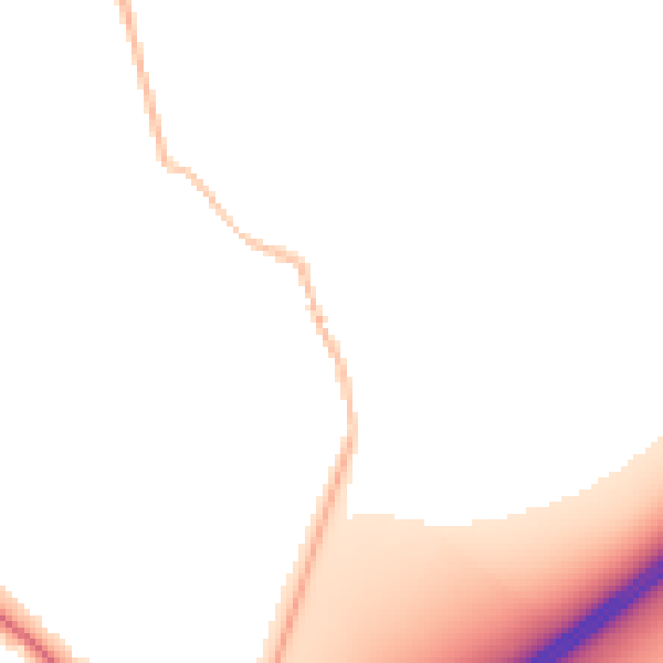 Night-time road noise heatmap for SL6 2AL