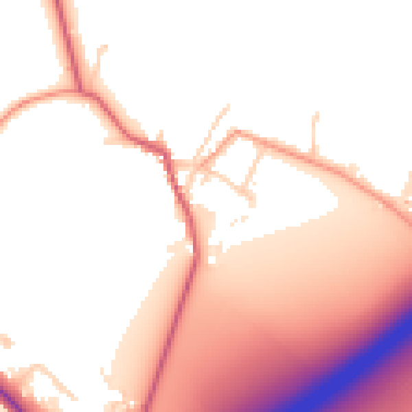 Daytime road noise heatmap for SL6 2AR