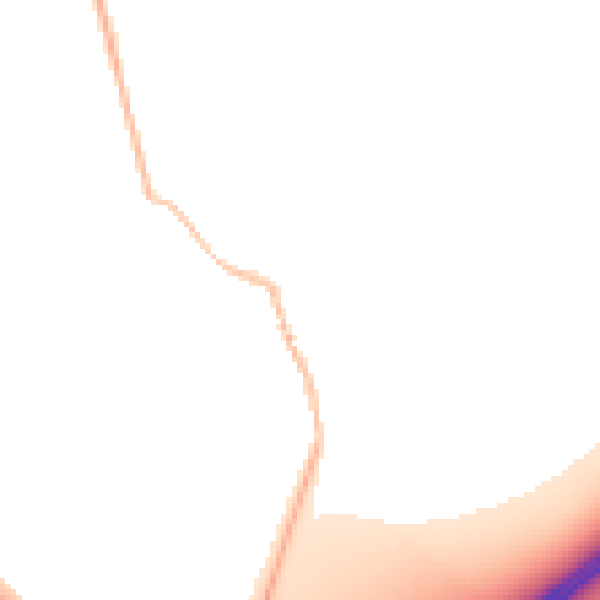 Night-time road noise heatmap for SL6 2AS